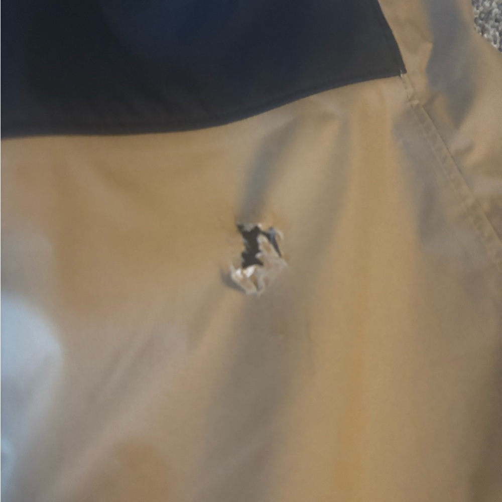 The North Face Tan and Black Snow Bibs - Picture 3 of 3